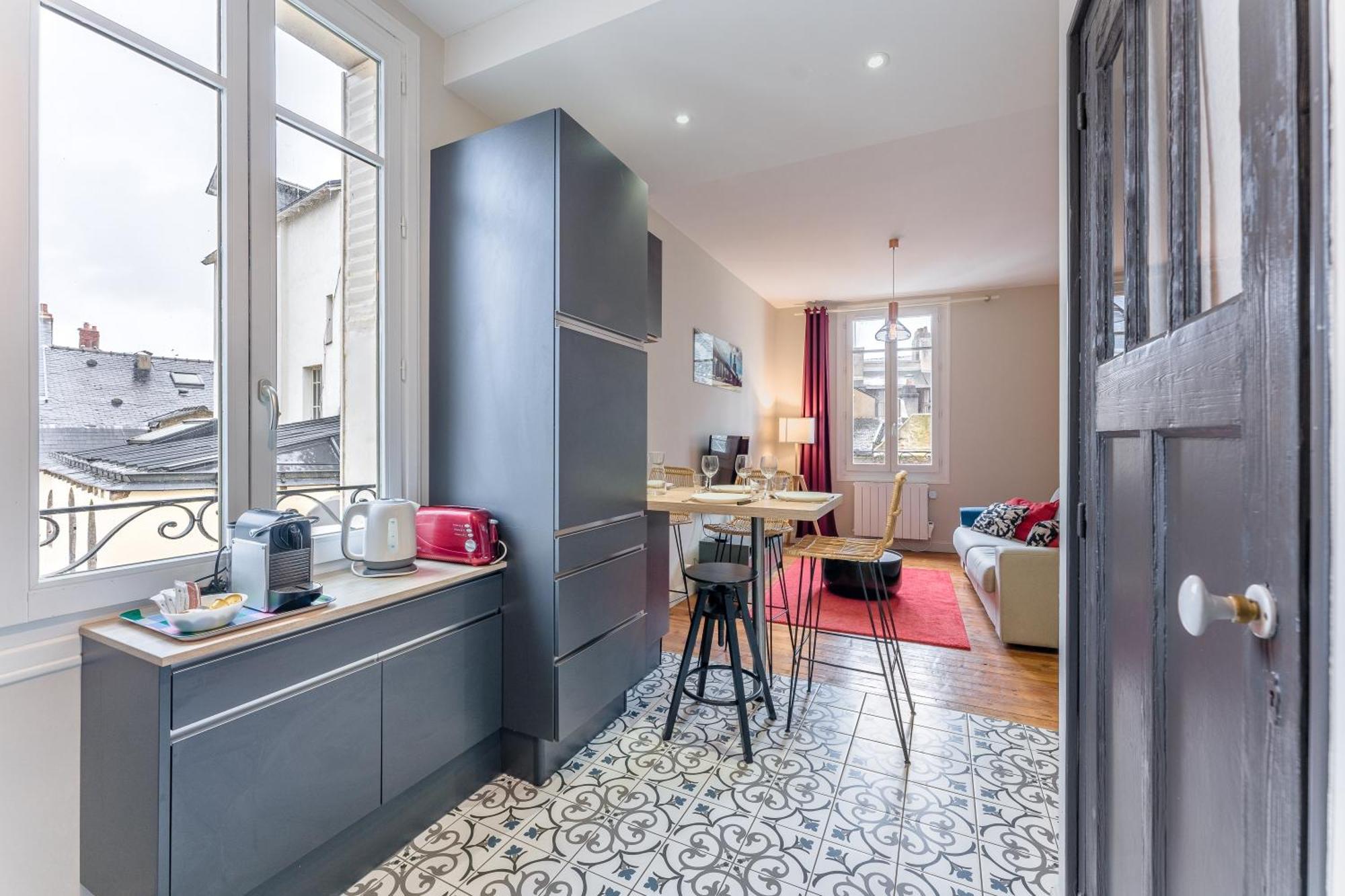 Le Petit Bacchus - Au Coeur De Nantes Daire Dış mekan fotoğraf